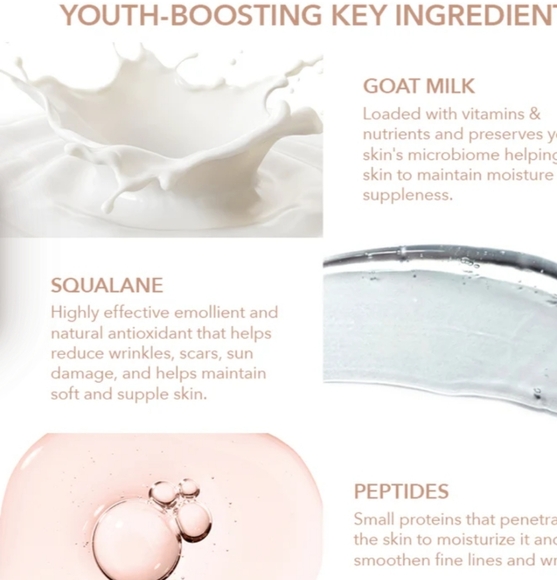 Dionis Youth-boosting Goat Milk Hand Cream, Vanilla Bean, 2oz, NIB - Picture 3 of 4